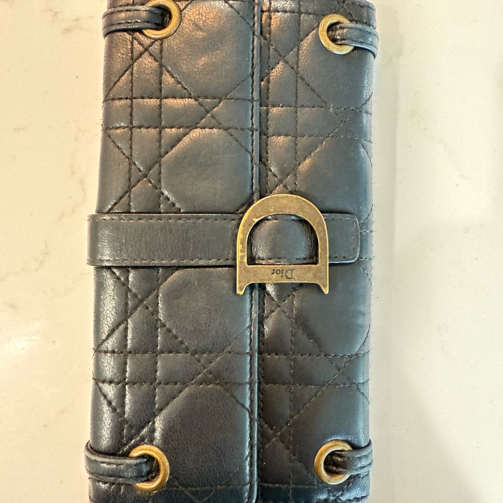 Dior Quilted Lambskin Wallet